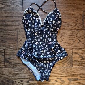 Floral Women's One Piece Swimsuit